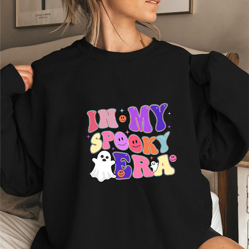 Geister-Sweatshirt in Übergröße - Schwarz - 3XL - image 2