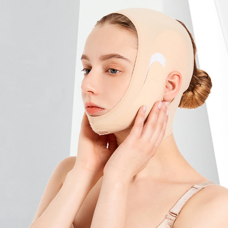 Kopfbedeckung zur Gesichtsformung nach Operationen