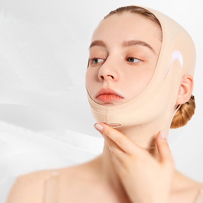 Kopfbedeckung zur Gesichtsformung nach Operationen