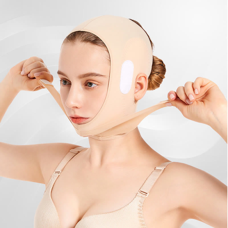 Kopfbedeckung zur Gesichtsformung nach Operationen