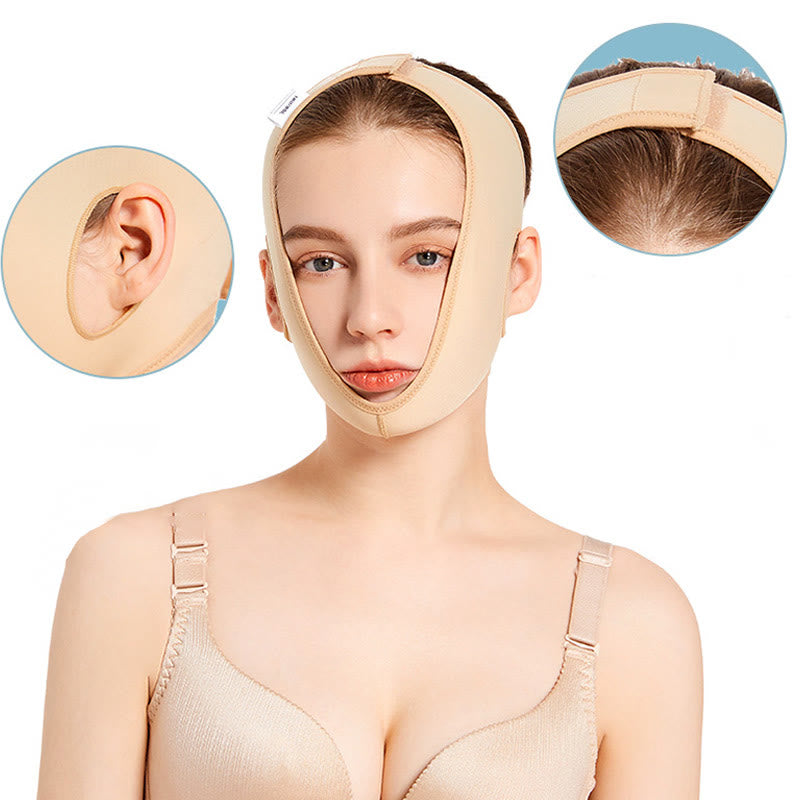 Kopfbedeckung zur Gesichtsformung nach Operationen (V)