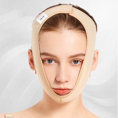 Kopfbedeckung zur Gesichtsformung nach Operationen (V)