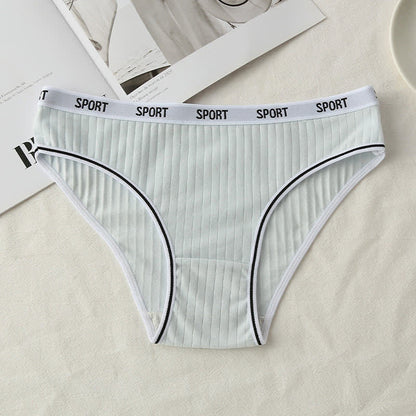 Atmungsaktive Baumwoll-Slips mit mittlerer Leibhöhe in Übergröße (3er-Pack)