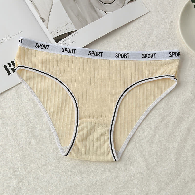 Atmungsaktive Baumwoll-Slips mit mittlerer Leibhöhe in Übergröße (3er-Pack)