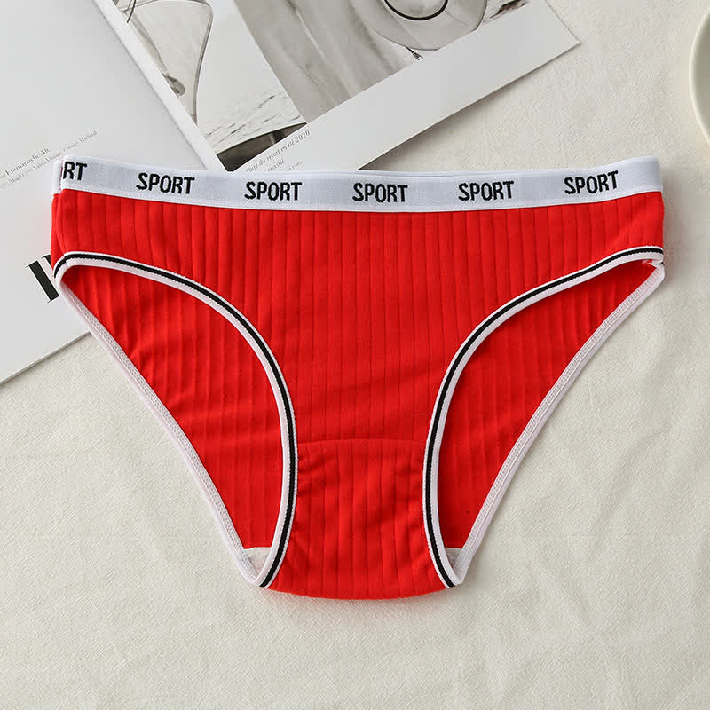 Atmungsaktive Baumwoll-Slips mit mittlerer Leibhöhe in Übergröße (3er-Pack)