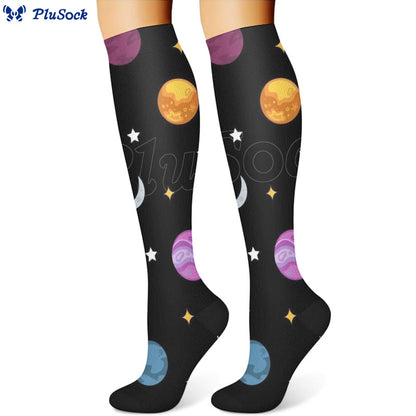 Universe Planet Kompressionsstrümpfe (3 Paar)