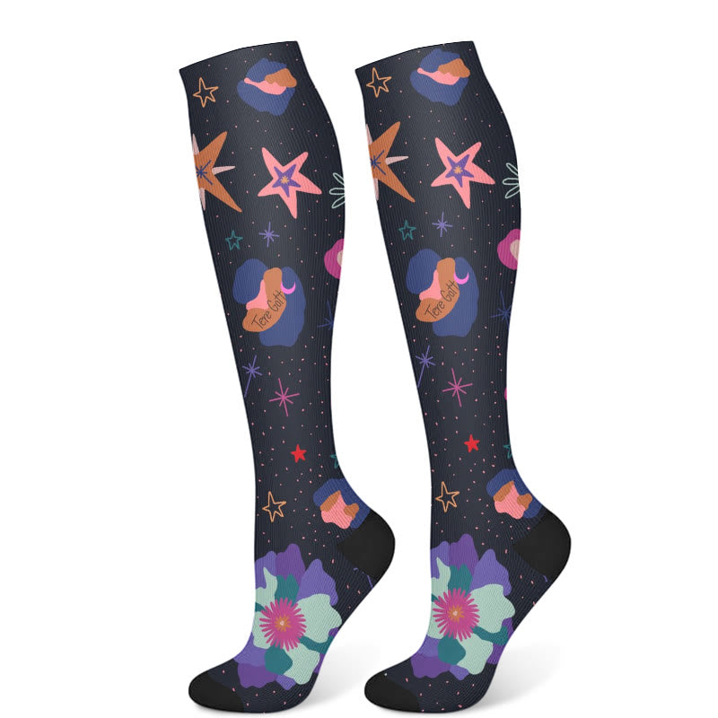 Universe Planet Kompressionsstrümpfe (3 Paar)