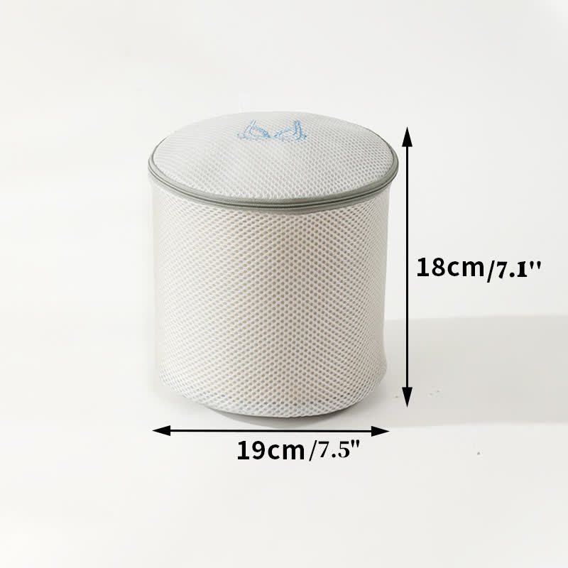 Maschinenwaschbarer Wäschesack aus Netzgewebe für BHs mit Anti-Deformation - Grau - image 10