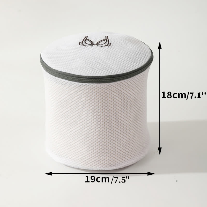 Maschinenwaschbarer Wäschesack aus Netzgewebe für BHs mit Anti-Deformation - Dunkelgrau - image 9