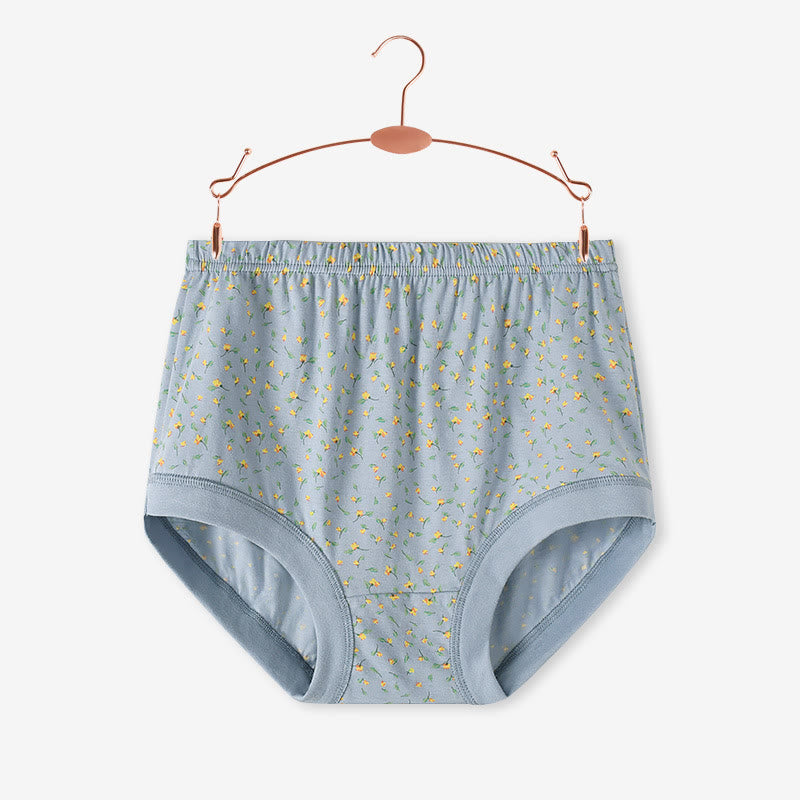 Höschen mit kleinem Blumenmuster in Übergröße (3er-Pack)