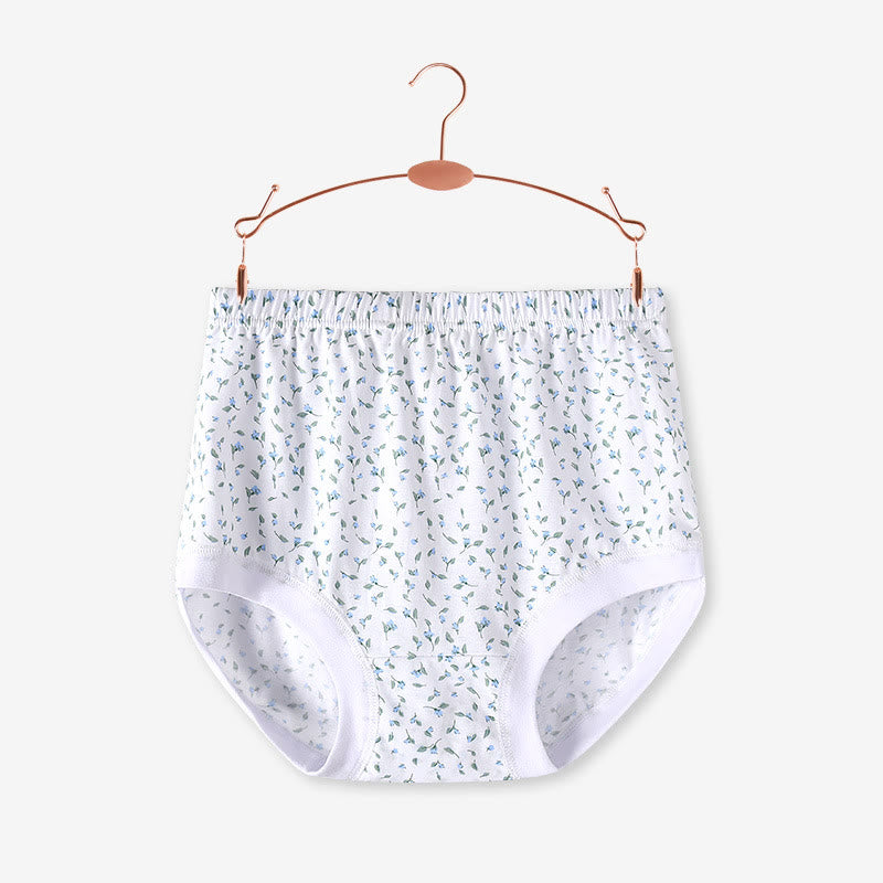 Höschen mit kleinem Blumenmuster in Übergröße (3er-Pack)