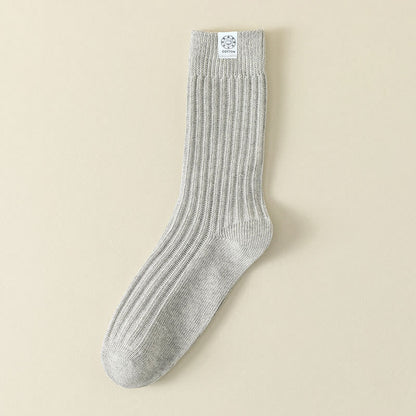 Französische Freizeitsocken (5 Paar) - Hellgrau - EU43-48 (US9-13) - image 8