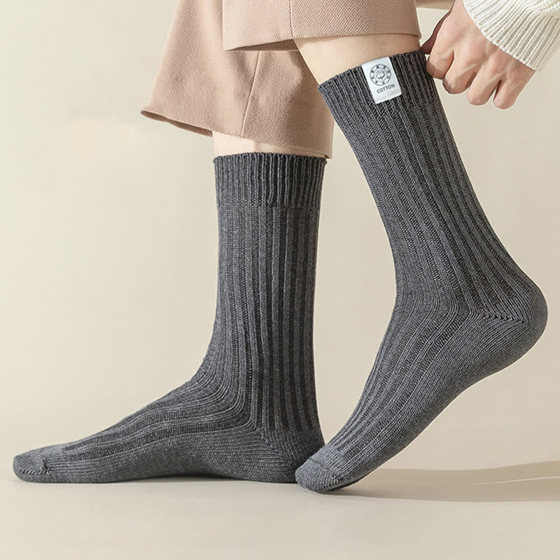 French Casual Quarter Socken in Übergröße (5 Paar)