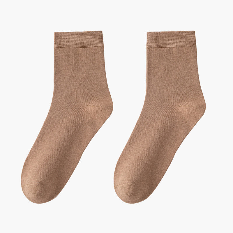 Hautfreundliche, atmungsaktive Viertelstrümpfe (8 Paar) - Kaffee - EU42-48 (US8,5-13) - image 12