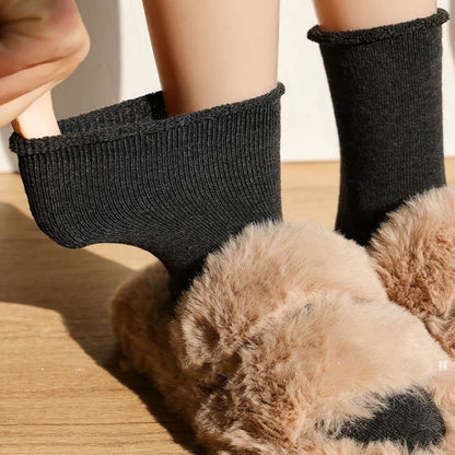 Einfache Anzug-Viertel-Socken (5 Paar)