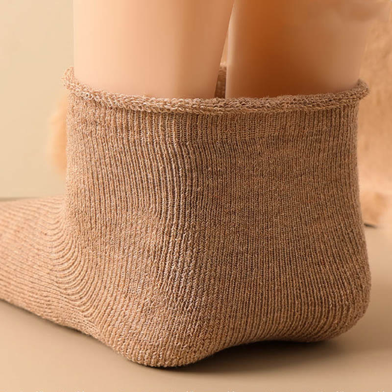 Einfache Anzug-Viertel-Socken (5 Paar)