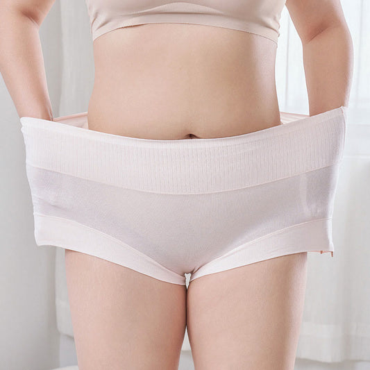 Lässige Höschen mit hoher Taille in Übergröße (2er-Pack)