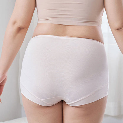 Lässige Höschen mit hoher Taille in Übergröße (2er-Pack)