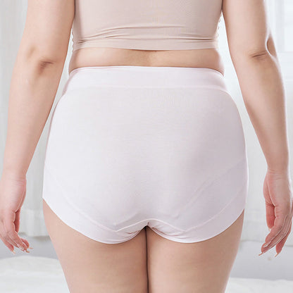 Baumwoll-Slip mit Spitze in Übergröße (2er-Pack)