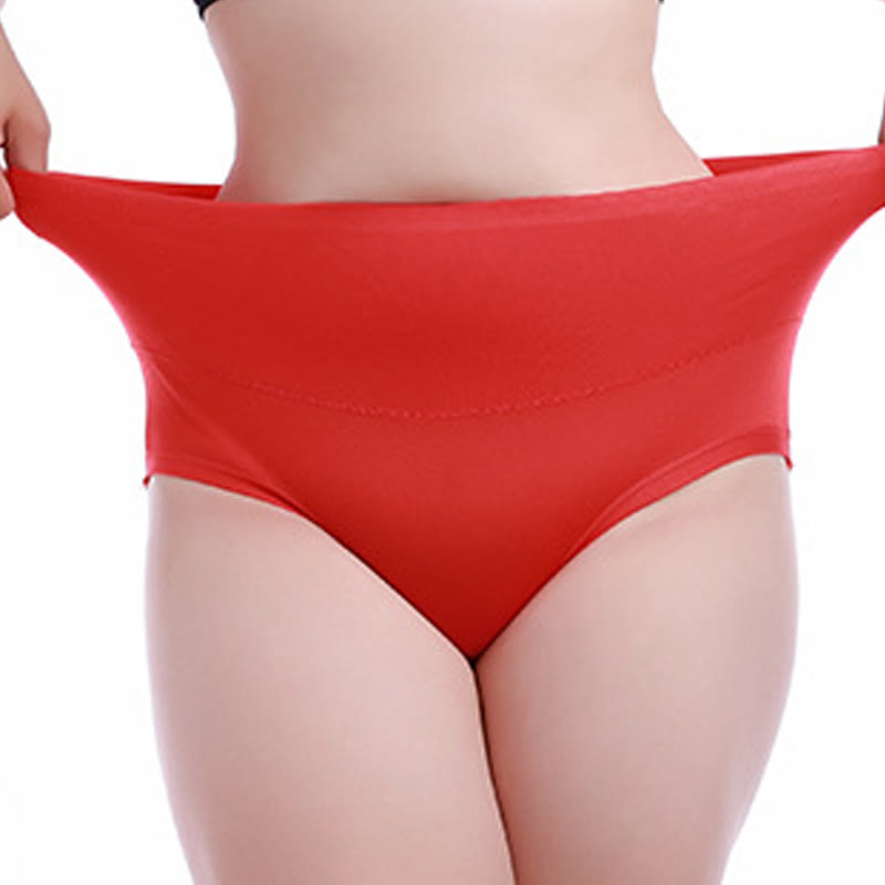 Bauchweg-Slips in Übergröße (4er-Pack)