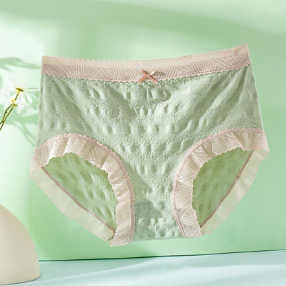 Spitzenhöschen mit Schleife in Übergröße (3er-Pack)