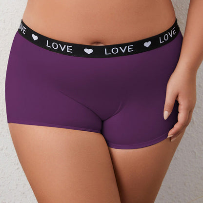 Übergröße Love Boyshort (2er-Pack)