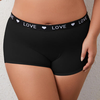 Übergröße Love Boyshort (2er-Pack)