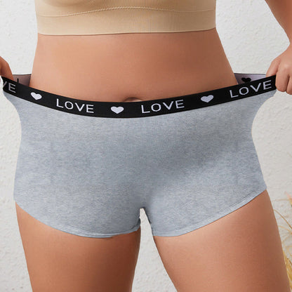 Übergröße Love Boyshort (2er-Pack)
