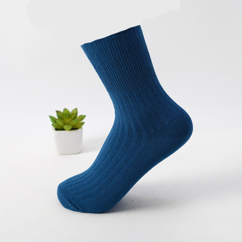 Weiche Viertelsocken aus Baumwolle (8 Paar) - Blau - EU37-40 (US4-7) - image 7