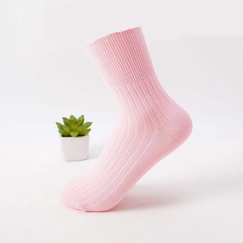 Weiche Viertelsocken aus Baumwolle (8 Paar) - Rosa - EU37-40 (US4-7) - image 8