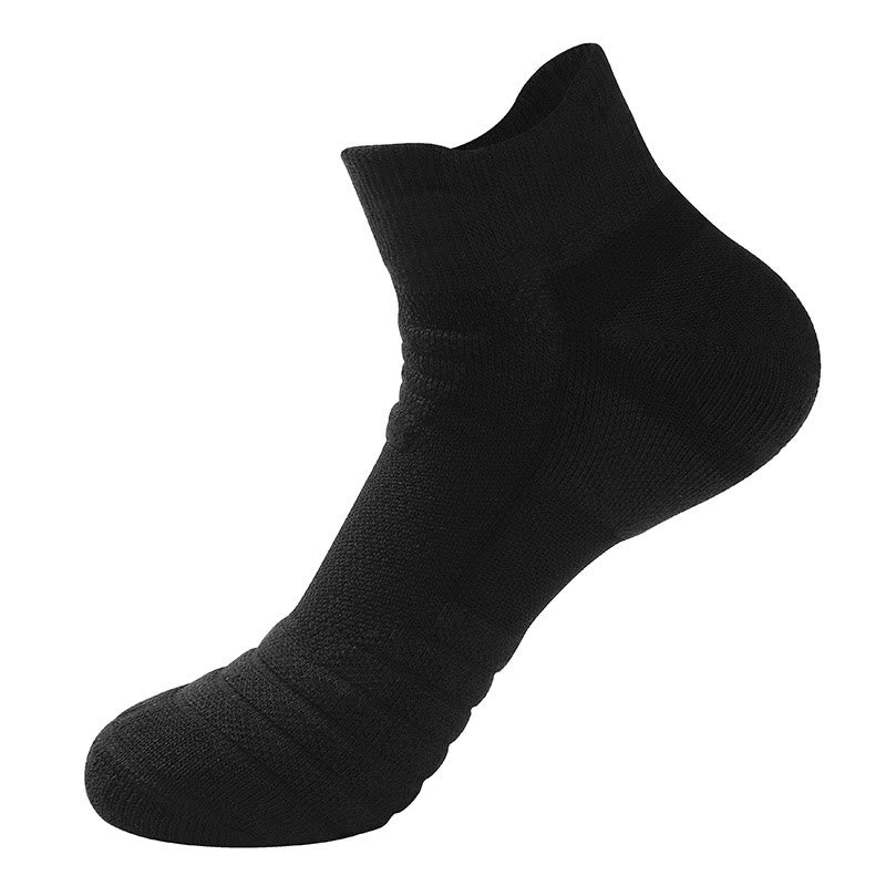 Dickere Frottee-Knöchelkompressionsstrümpfe (6 Paar) - Schwarz - EU39-45 (US6-11) - image 6