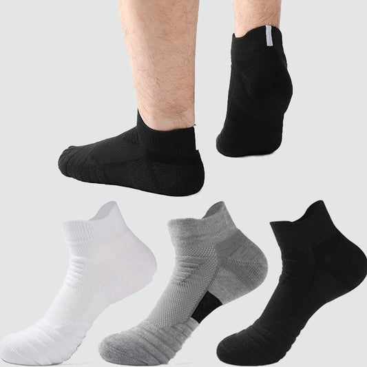 Dickere Knöchel-Kompressionssocken aus Handtuch in Übergröße (6 Paar)