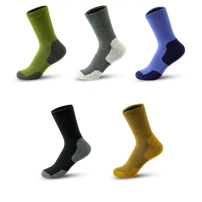Mountain Sports Quarter Kompressionssocken in Übergröße (5 Paar) - Mehrfarbig - EU39-45 (US6-11) - image 11