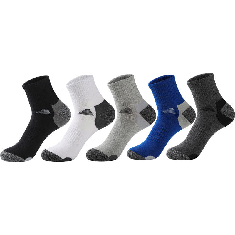 Kompressionsstrümpfe für vier Jahreszeiten in Übergröße (5 Paar) - Mehrfarbig - EU39-45 (US6-11) - image 0