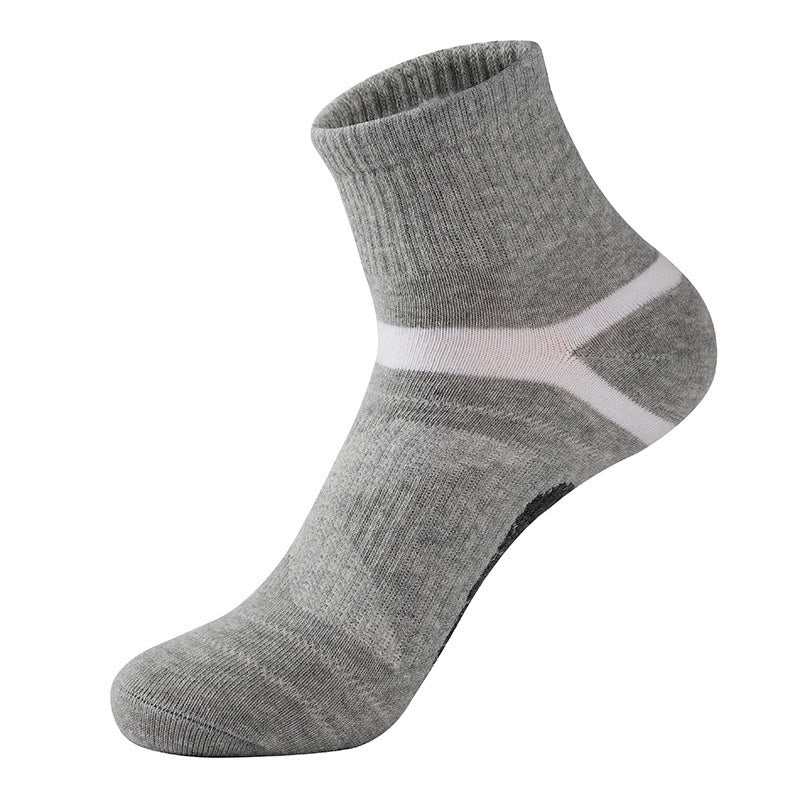 Sport-Kompressionssocken aus Baumwolle in Übergröße (5 Paar) - Hellgrau - EU39-45 (US6-11) - image 6