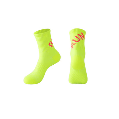Kompressionssocken zum Laufen in Übergröße (6 Paar) - Fluoreszierendes Grün - EU39-44 (US6-10) - image 10