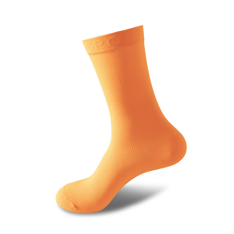 Kompressionsstrümpfe mit Anti-Rutsch-Streifen in Übergröße (6 Paar) - Orange - EU37-45 (US4-11) - image 11