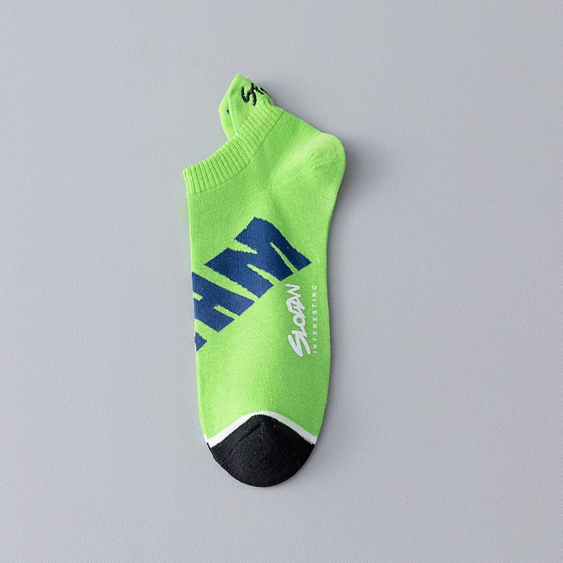 Knöchelsocken mit Buchstaben in Übergröße (5 Paar)