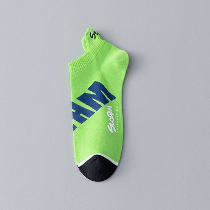 Knöchelsocken mit Buchstaben in Übergröße (5 Paar)