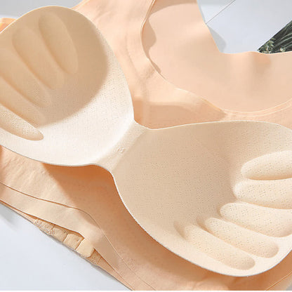 Körperformender, rückenkorrigierender Push-up-Sport-BH ohne Bügel (2er-Pack)