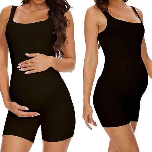 Einfarbiger Shapewear-Umstandsbody