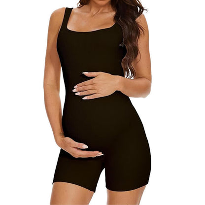 Einfarbiger Shapewear-Umstandsbody