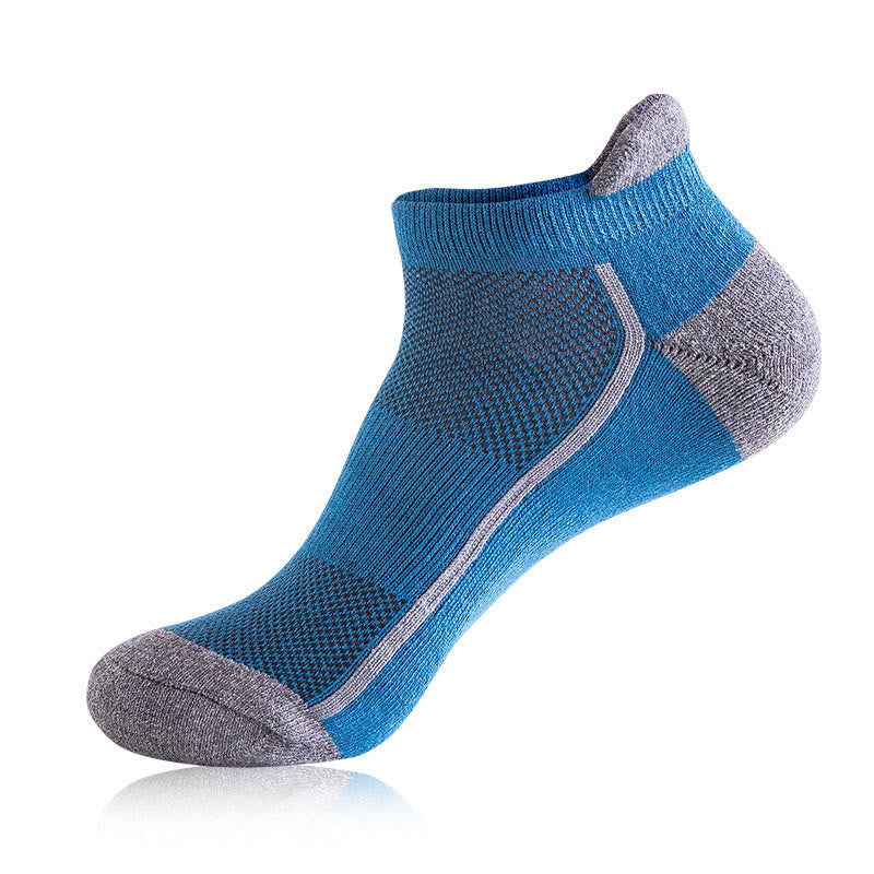 Knöchel-Kompressionssocken in Übergröße (5 Paar) - Blau - EU38-44 (US5-10) - image 9
