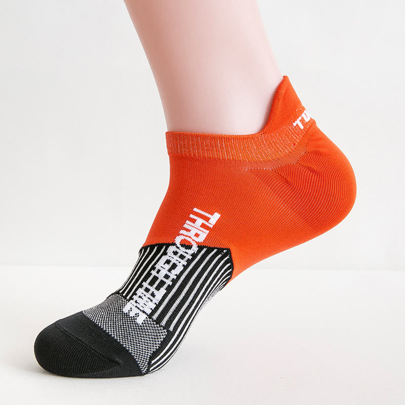 Knöchel-Kompressionssocken zur Entlastung des Fußgewölbes in Übergröße (5 Paar) - Orange - EU38-44 (US5-10) - image 6