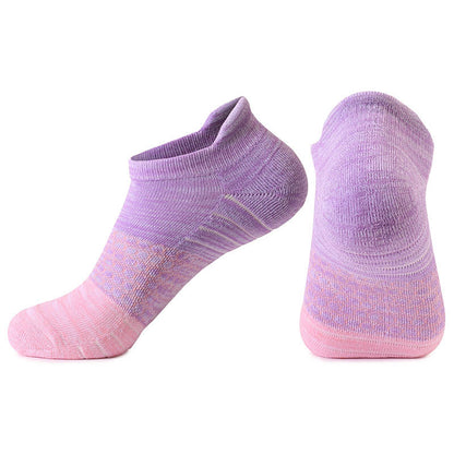 Knöchel-Kompressionssocken mit Batikmuster in Übergröße (4 Paar) - Lila - EU39-42 (US6-8,5) - image 6