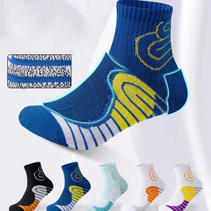 Knöchel-Kompressionsstrümpfe mit 3D-Schutz in Übergröße (5 Paar)