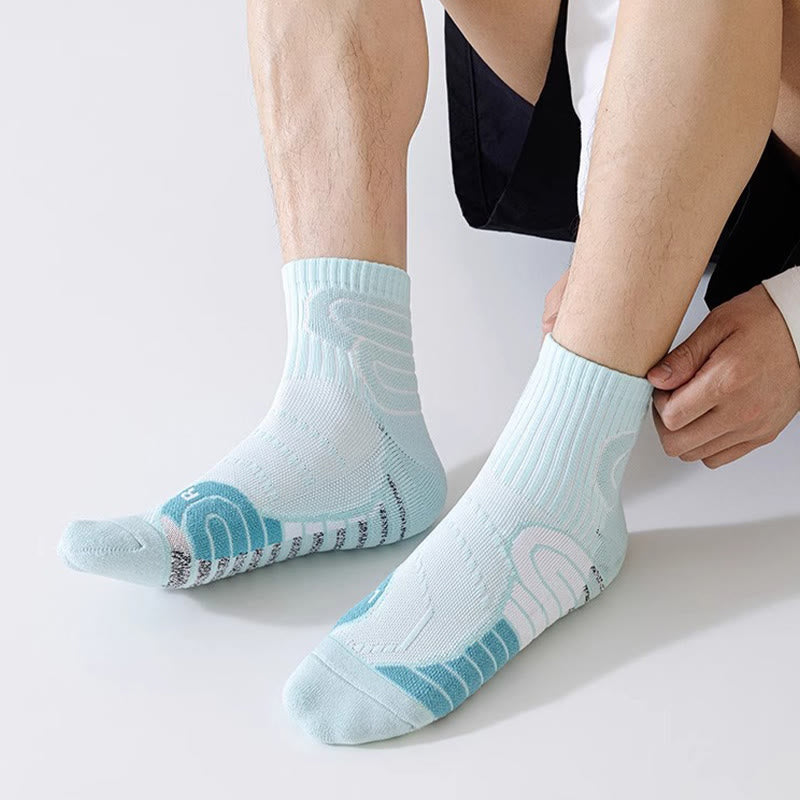 Knöchel-Kompressionsstrümpfe mit 3D-Schutz in Übergröße (5 Paar)