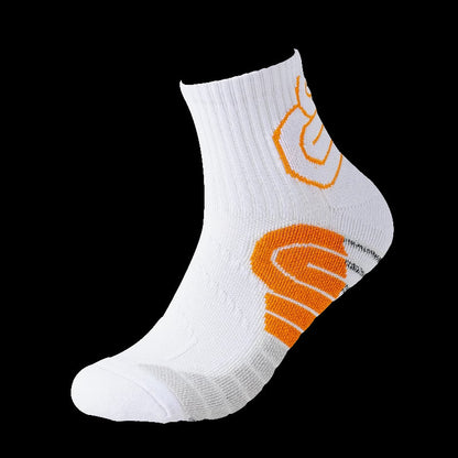 Knöchel-Kompressionsstrümpfe mit 3D-Schutz in Übergröße (5 Paar) - Weiß - EU38-44 (US5-10) - image 3