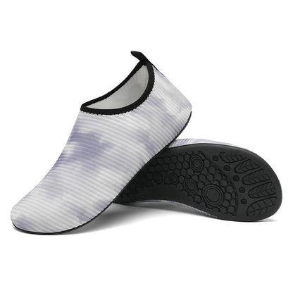 Hausschuhe in Batikoptik in Übergröße - Grau - EU46-47 (US12-12,5) - image 7