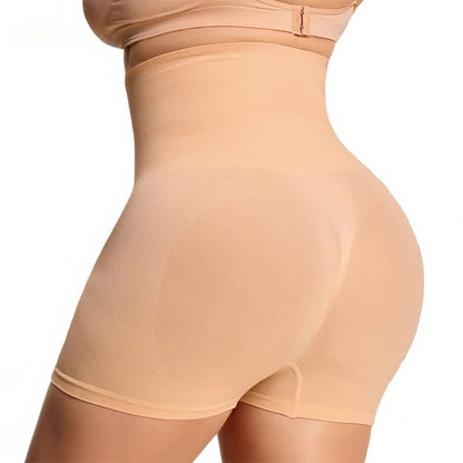 Nahtlose Shorts mit hoher Taille und Bauchkontrolle sowie Po-Lifting